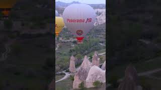 Hot air balloon ride in Cappadocia Turkey cappadocia [upl. by Airalednac]