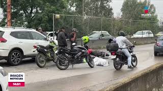 Motociclista fallece en choque y atropello en Zapotlanejo  Noticias GDL con Fabiola Anaya [upl. by Frasier118]