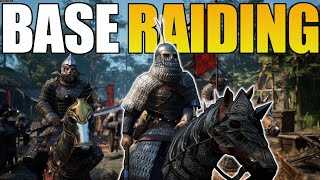 Raiding An ENEMY Base  Myth Of Empires Gameplay [upl. by Melentha]