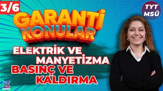 TYT FİZİK  GARANTİ KONULAR FKB KAMPI  3GÜN6 GÜNDE  10Sınıf 1 Dönem Fizik Konuları [upl. by Diet]