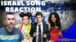 Israel in Eurovision All songs from 19732018  Reaction [upl. by Assirat]