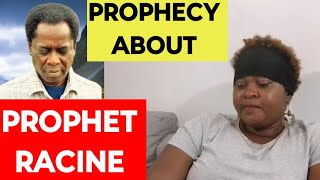 Latest Prophecy About Prophet RACINE [upl. by Arodnap]