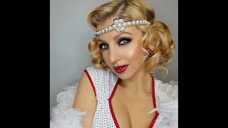 Gatsby  Roaring 20s inspired hair tutorial by Irina Bilka [upl. by Subak]