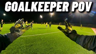 What its like to be a Goalkeeper  CHEST CAM GOALKEEPING [upl. by Ecnaled305]