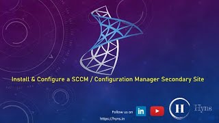 Install and Configure SCCMConfiguration Manager Secondary Site [upl. by Aicrop234]