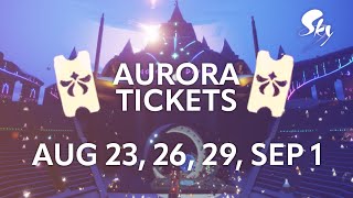 Aurora Ticket Locations by ThatSkySylvos Sky Children of the Light [upl. by Holub]