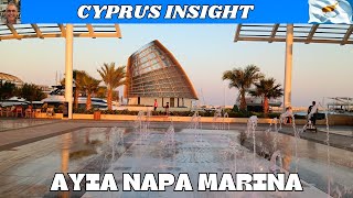 Ayia Napa Marina Ayia Napa Cyprus  Perfect Place for an Evening [upl. by Yrallih862]