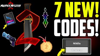 UPDATE NEW⚠️ ALL WORKING MM2 CODES IN 2024  ROBLOX MURDER MYSTERY CODES 2024 ROBLOX [upl. by Bittencourt450]