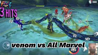 Venom Fight With All Marvel 😱💢🤯viralvideo trending venom2 [upl. by Bertram]