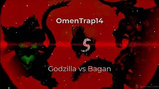 Godzilla vs Bagan fan theme [upl. by Ynatil]