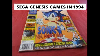 Sega Genesis Games in 1994 [upl. by Baron]