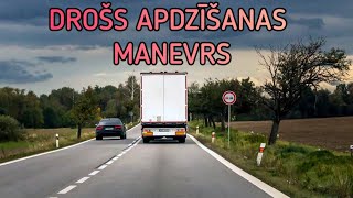 DROŠS APDZĪŠANAS MANEVRS [upl. by Akerehs]