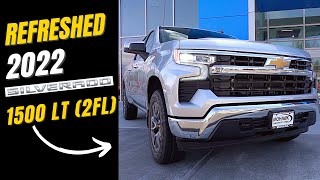 REFRESHED 2022 Silverado 1500 LT 2FL Review [upl. by Hardwick]