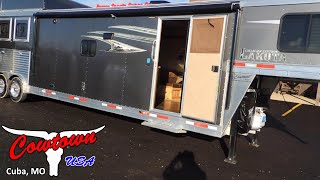 2020 Lakota Charger 8315 3Horse Trailer with a Slide [upl. by Cecile]