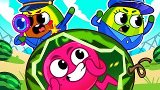 A Watermelon is Growing in My Tummy😲🍉 Who Took The Cookie 🍪 Kids Song by VocaVoca Friends 🥑 [upl. by Bray]