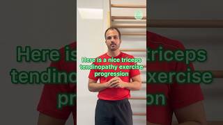 Triceps tendinopathy exercise progression [upl. by Adiaroz680]