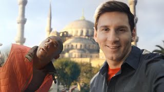 2013 Turkish Airlines  Widen Your World Lionel Messi Kobe Bryant [upl. by Yesima]