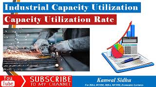 Capacity Utilisation  Capacity Utilization Rate  MA economics  Capacity Utilization Rate [upl. by Yriek]