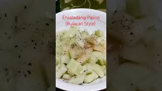 Ensaladang Pipino Bulacan Style [upl. by Enitsyrhc580]