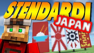 ⛩️ 7 STENDARDI STILE GIAPPONESE 1163  Minecraft Design [upl. by Hazard]