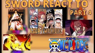 One piece Marines SWORD React to After Wano Country New Yonko One Piece Part 4 [upl. by Clive]