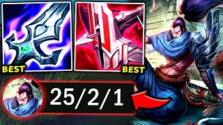 YASUO TOP IS MY 1 CHAMP TO 1V5 EVERYONE YASUO IS AWESOME  S14 Yasuo TOP Gameplay Guide [upl. by Aikahc]