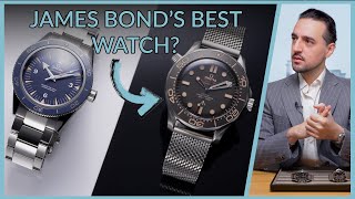 The BEST James Bond Watch Omega No Time To Die vs Titanium Seamaster 300 [upl. by Aneel]