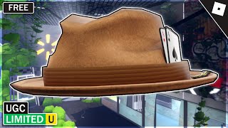 FREE LIMITED How To Get The ADVENTURE FEDORA In Walmart Discovered  Roblox [upl. by Berky]