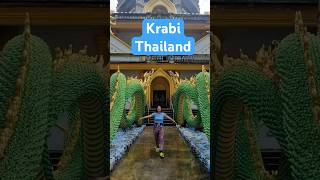 Krabi Thailand 🇹🇭 krabi thailand thailandtravelguide travel templetour shortsvideo [upl. by Nedrob]