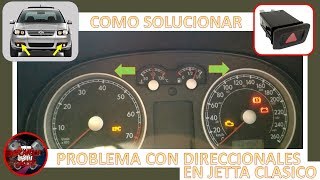 COMO SOLUCIONAR PROBLEMA CON INTERMITENTESDIRECCIONALES EN JETTA CLASICO [upl. by Eissahc490]