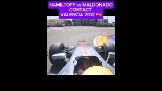 HAMILTON vs MALDONADO VALENCIA 2012 🇪🇸 formula1 v8 lewishamilton automobile formulaone [upl. by Grantham]