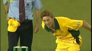 Glenn McGrath bowls underarm in New Zealand 2005 [upl. by Cleavland]