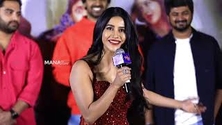 Actress Nabha Natesh Speech  DARLING Movie Trailer Launch Event  Manastars [upl. by Bibbie]