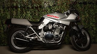 Suzuki Katana GSX 1100 1983 Total rebuild in pictures and videoclips [upl. by Calli319]