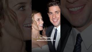 John Krasinski Knew His Wife Emily Blunt Was quotThe Onequot [upl. by Aihc]