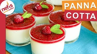 Dünyanın En Hafif Tatlısı PANNA COTTA [upl. by Porter451]