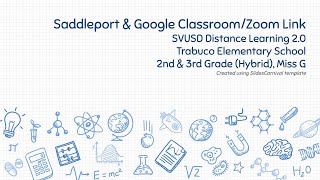 Saddleport amp Google Classroom [upl. by Griswold443]