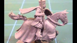 Miniature Review  28mm Plastic Teutonic Knights from Fireforge Games [upl. by Jodee]