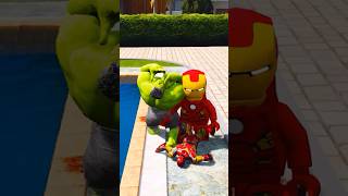 GTAV Thanos killed ironman 😭 shorts gta5 ironman marvel gta shortsfeed [upl. by Acebber]