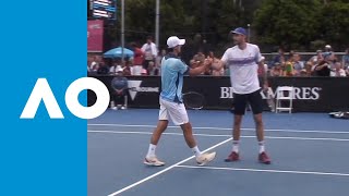 MolchanovZelenay v BerrettiniCecchinato match highlights 1R  Australian Open 2019 [upl. by Douville677]