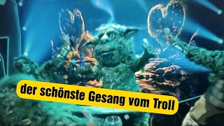 The Masked Singer 2023 der Troll mit when love takes overthemaskedsinger [upl. by Eerb]