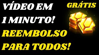 Reembolso Grátis para Todos em 1 Minuto [upl. by Irmgard]