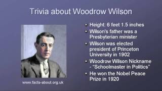 President Woodrow Wilson Biography [upl. by Korey]