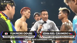 JOHN RIEL CASIMERO PHILIPPINES vs YUKINORI OGUNI JAPAN FULL FIGHT [upl. by Gish]