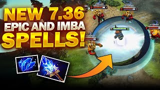 736 PATCH UPDATE Dota 2  NEW IMBA SPELLS [upl. by Nnave]