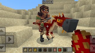 Animals The Wild Life Jungle Addon in MINECRAFT PE [upl. by Cheung]