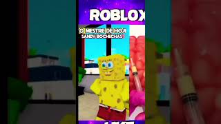 Mestre mandou Sandy bochechas de bob esponja Roblox brasil [upl. by Airun]