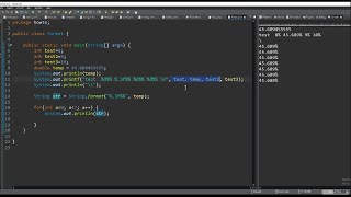 JAVA  How to format output in java using Systemoutprintf amp String x  Stringformat [upl. by Adnamor]