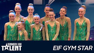 EIF Gym Star  Danmark har talent  Audition 4 [upl. by Arrej]