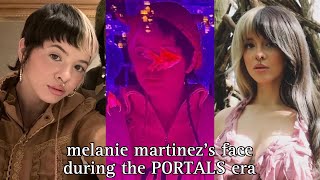 every time melanie martinez has shown her face during the PORTALS era [upl. by Adnotal]